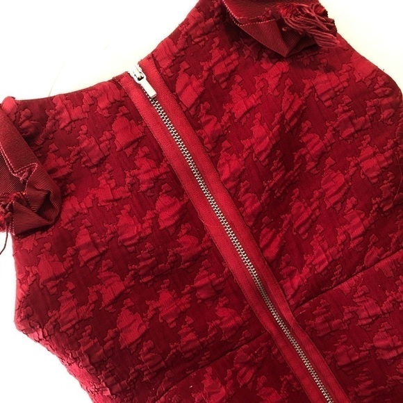 Red Mimisol Dress Size 6 - Picture 8 of 16